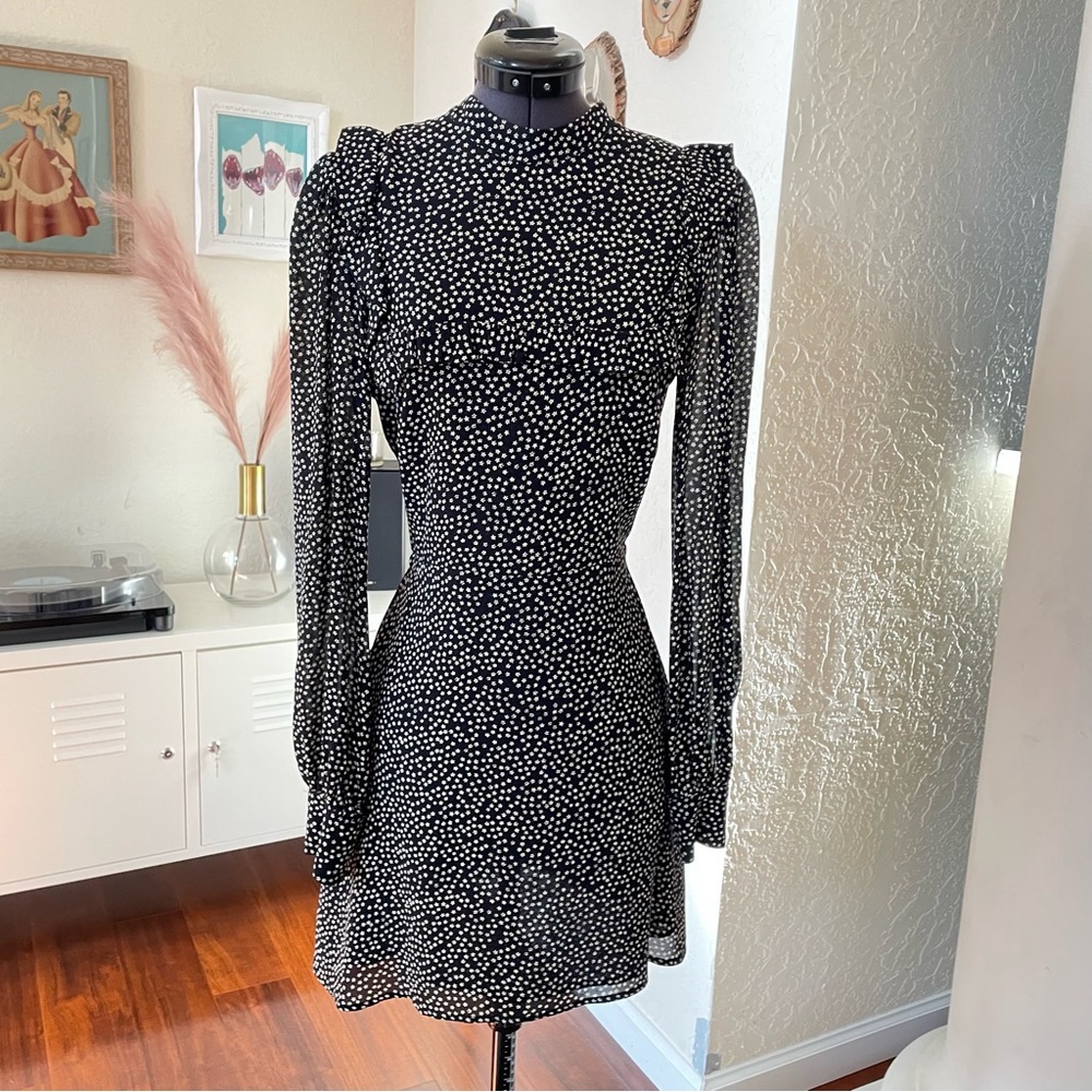 The Reformation floral mini dress size 4